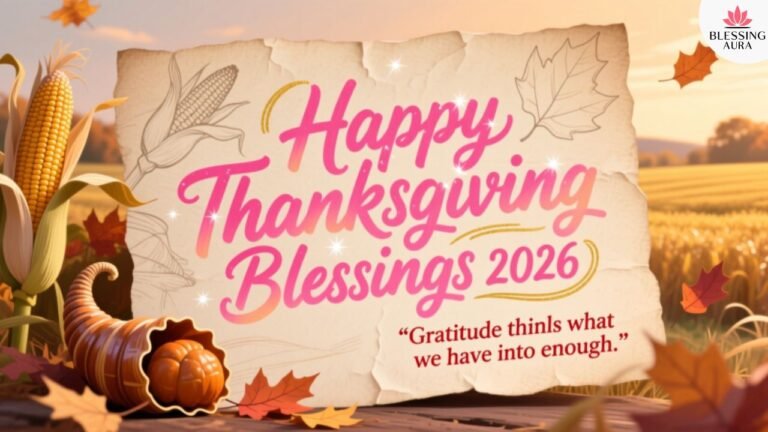 350+ Happy Thanksgiving Blessings Images for Loved Ones