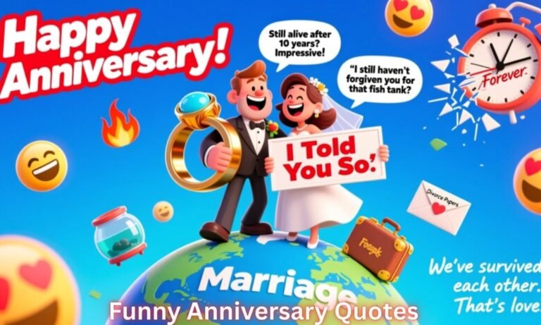 250+ Cute Funny Anniversary Quotes: Short Messages for Couples & Friends 2026