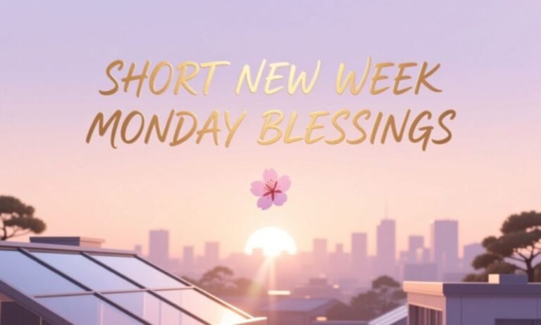 230+ New Week Monday Blessing, Quotes & Images Ideas In 2026