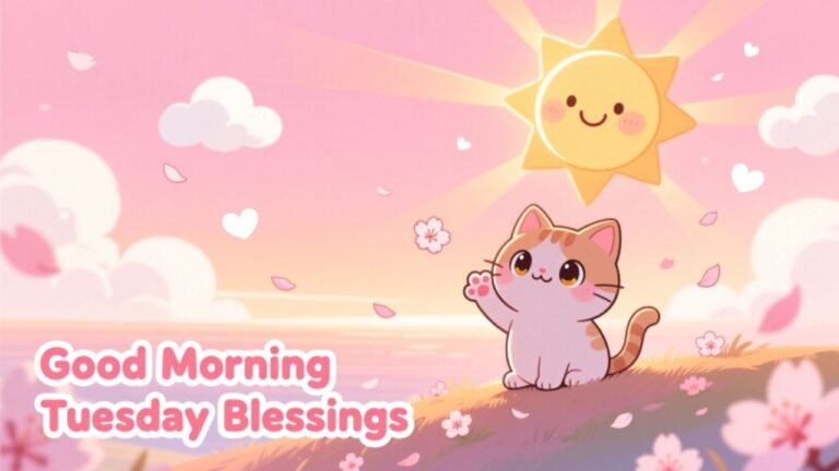 180+ Inspiring Good Morning Tuesday Blessings for Peace, Love, and Gratitude