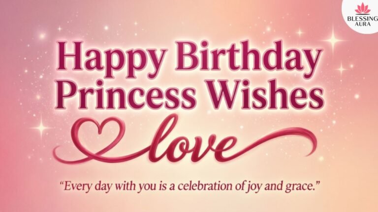 400+ Happy Birthday Princess Wishes: Heartfelt Messages 2026