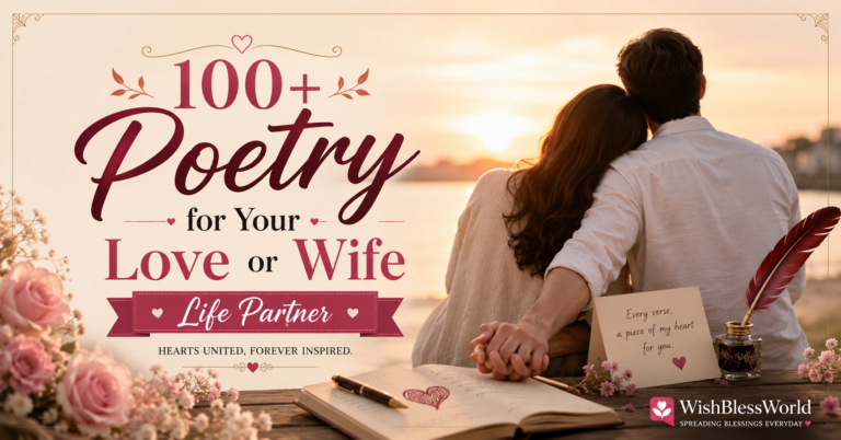 100+ poetry for your Love or Wife Life Partner
