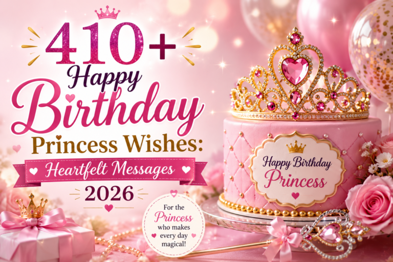 390+ Happy Birthday Princess Wishes: Heartfelt Messages 2026