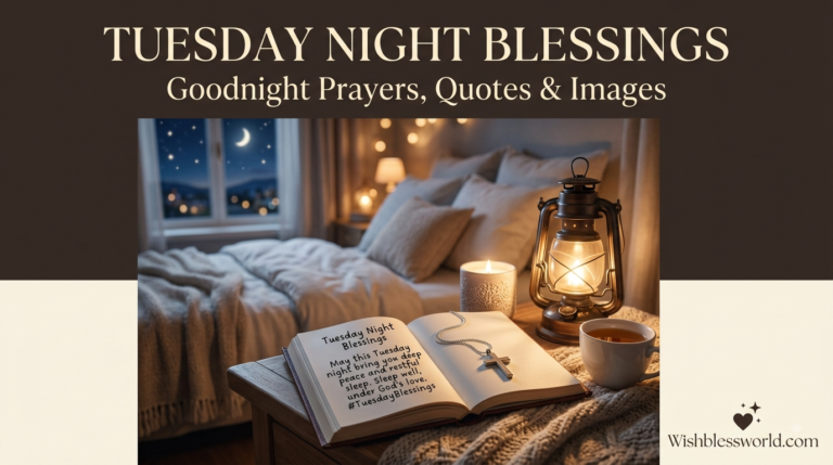 Tuesday Night Blessings – Goodnight Prayers, Quotes & Images